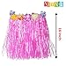 NimNik Luau Party Supplies Hula Skirt for Kids 3 Pack