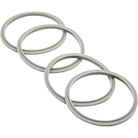 4pcs O-Ring Gasket Replacement For Ninja Blender - 10cm White Rubber Seal, Juicer Blender Parts