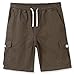 Estepoba Men's Premium Casual Slim Fit Stretch Cotton Twill Cargo Jogger Short