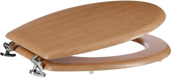 MDF WC Sitz Bambus Effekt Universal   5five Simple Smart