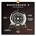 Paww WaveSound 3 Bluetooth Headphones – Active Noise Cancelling Headphones with Airplane Adapter, Charging Cable & Carrying Case – Foldable Travel Headphones/Over-Ear Headphones (Black)thumb 3
