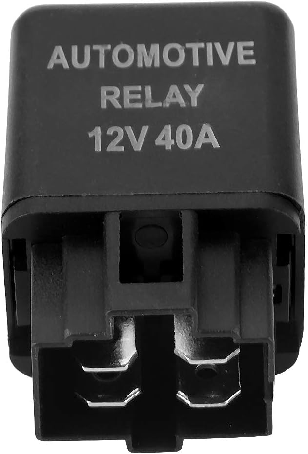 Car Fan Relay， 12V Heavy Duty Stable Enclosed Durable ABS Switching Fan