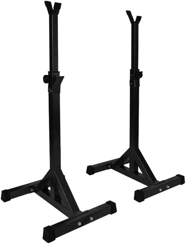 Adjustable Heavy Duty Weights Bar Squat Rack Stand Power Weight Bench Squat Stands Rack Barbell Free Press Bench