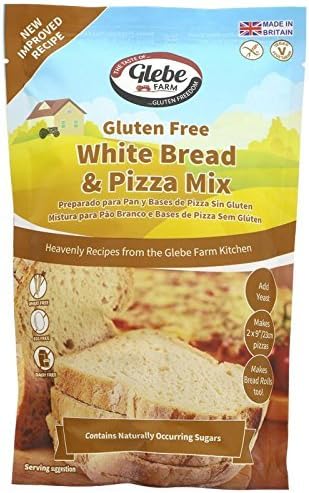 Glebe Farm Gluten Free White Bread and Pizza Mix, 375 g