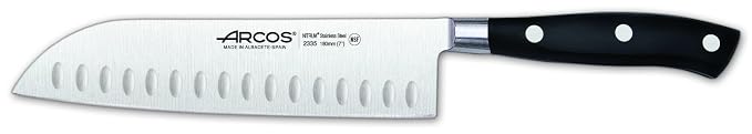 Arcos Riviera - Cuchillo Santoku, 180 mm (estuche)