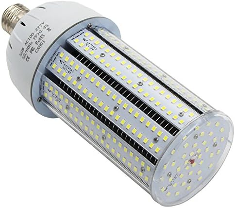 LED Corn Light Bulb 54W 6543LM 5000K Replace 175Watt Metal Halide Corn LED Bulbs AC100-277V E39 Mogul Base for Garage…