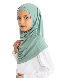 Prien Easy To Wear Hijab For Girls, Muslim Scarf