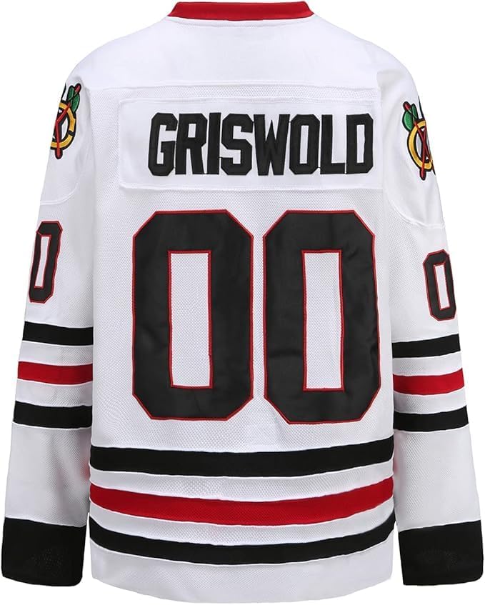 Amazon.com: PSOOO Griswold #00 Movie Hockey Jerseys Stitched
