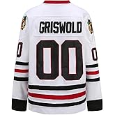 Shrandi Griswold #00 Movie Hockey Jerseys Stitched Letters and Numbers S-5XL