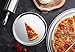 New Star Foodservice 50806 Restaurant-Grade Aluminum Pizza Pan, Baking Tray, Coupe Style, 10-Inch