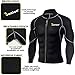 Junlan Men's Neoprene Weight Loss Sauna Shirt Suit Long Sleeve Hot Sweat Body Shaper Tummy Fat Burner Slimming Workout Gym Yoga (Black, S)
