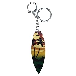 Summer Beach Favors Car Keychain Presents, Acrylic
