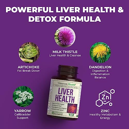 Liver Cleanse Detox & Repair Artichoke Extract Liver Health Formula