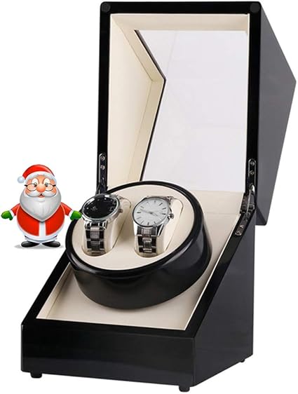 XNDCYX Caja Relojes Automaticos Silencioso Caja Giratoria ...