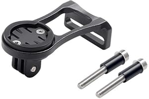 FARBETTER Bike Computer Mount Bike Out Front Mount for Garmin Edge, CATEYE, Bryton, Compatible with GoPro Camera, Bike Lights, All Garmin Series 25 130 200 500 510 520 800 810 820 1000 1030 GPS Computer