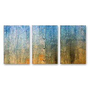 NWT Canvas Wall Art Abstract Iron Rusty Painting...