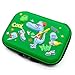 Cool Baseball Boys Dinosaur Pencil Case - Large Capacity Hardtop Pencil Box with Compartments - Colored Pencil Holder School Supply Organizer for Kids Girls Toddlers Children (Green)