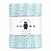 KUMA Exfoliating Washcloth & Towel: Wash & Scrub Your Body · Cloth for Bath & Shower · Japanese Design & Crafted · Organic & Sustainable [Sky Blue]