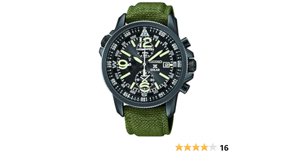 Seiko Men's SSC295 Analog Display Analog Quartz Green Watch : Seiko:  Amazon.com.au: Clothing, Shoes \u0026 Accessories