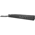 APC Rack Mount PDU, Basic 200V-230V/30A, (10) Outlets, 1U Horizontal Rackmount (AP9571A)