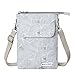 AOCINA Purses for Teen Girls Cell Phone Purse Mini Wallet Canvas Crossbody Bags for Teen Girls Women(Gray)