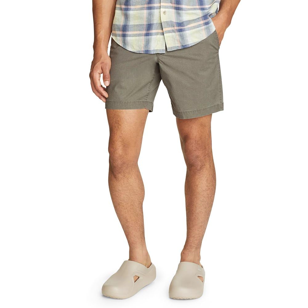 Eddie Bauer Men’s Top Out Ripstop Shorts, Sprig, XX-Large