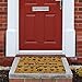 NINAMAR Door Mat Wipe Your Paws Natural Coir – 29.5 x 17.5 inch