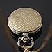 Bronze Vintage Eiffel Tower Paris Women Bronze Chain Necklace Pocket Watch By Chonlyshop