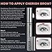 Eyebrow Growth Serum - Cherish Brow | Conditioner That Makes Your Natural Brows Bold, Thick And Defined | Enhancer That Stimulates Regrowth New Eyebrows