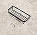 Rozin Wall Mounted Bathroom Shower Caddy Holder Storage Shelf Black Color