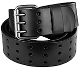 Belts.com BS200 Three Hole Genuine Leather Casual Jean Belt 1-3/4
