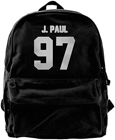 JACK PAUL 97 White Fashion Canvas Shoulder Bag Backpack