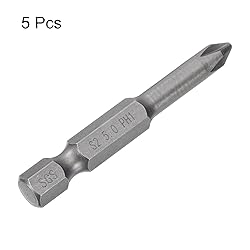 HARFINGTON 5pcs #1 Phillips Screwdriver Bit PH1