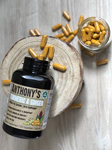 3 Anthonys+Turmeric+Ginger+Supplement+Capsules