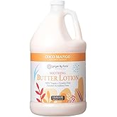 Ginger Lily Farm's Botanicals Soothing Butter Lotion, Coco Mango, 100% Vegan & Cruelty-Free, Coconut Mango Scent, 1 Gallon