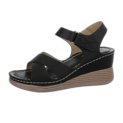Ital-Design Damenschuhe Sandalen & Sandaletten Keilsandaletten