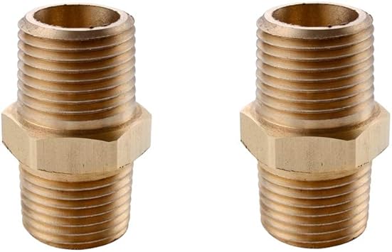 Kes Lead Free Faucet Supply Line Adapter 1 2 Inch Npt Male