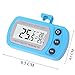 2 Pack Blue Digital Fridge Refrigerator Freezer Thermometer,Max/Min Record Function with Large LCD Display