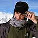 Connectyle Thick Soft Fleece Winter Hat with Attached Scarf Double Layers Warm Hooded Scarf Hoodie Hat