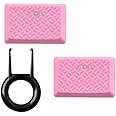 Texture Tactility Backlit Gaming keycaps Key Caps Replacement for GL Tactile Switch Logit G813 G815 G913 G915 TKL RGB Mechanical Keyboard Kaycaps (2X Texture Ctrl, Pink)