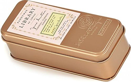 Paddywax Library Collection Travel Tin Floral