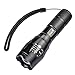 Best LED Flashlight,CrazyFire 1000lm Zoomable LED Flashlight,Waterproof Compact LED Flashlight Torch for Hiking,Hunting,Boating,Fishing,Indoor or Outdoor Using(Battery Not Include)