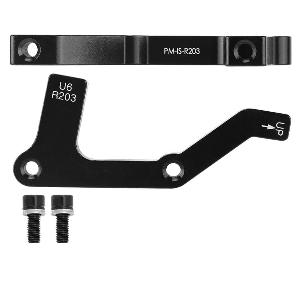 HOUSON Disc Brake Frame Adapter, Disc Brake Mount Adapter Disc Brake Converter A B Pillar for MTB Mountain Bike Bicycle (R203 B)