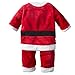 Big Elephant Baby Boys' One Piece Velvet Christmas Long Sleeve Jacket