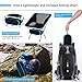 CUJMH Ultralight Folding Camping Chair Portable Compact Lightweight Backpacking Beach Chairs with Carry Bag for Outdoor, Camp, Picnic, Hiking, Travel, Festival