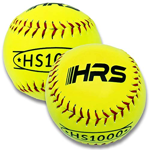 Hit Run Steal Fast Pitch/Slow Pitch Practice Softballs Size 12 Inch