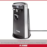 Judge 3-in-1 Automatic Tin Opener Knife Sharpener Bottle Opener view 2