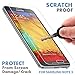 Samsung Galaxy Note 3 ★ PREMIUM QUALITY ★ Tempered Glass Screen Protector by Voxkin ® - Top Quality Invisible Protective Glass - Scratch Free, Perfect Fit & Anti Fingerprint - Crystal Clear HD Display
