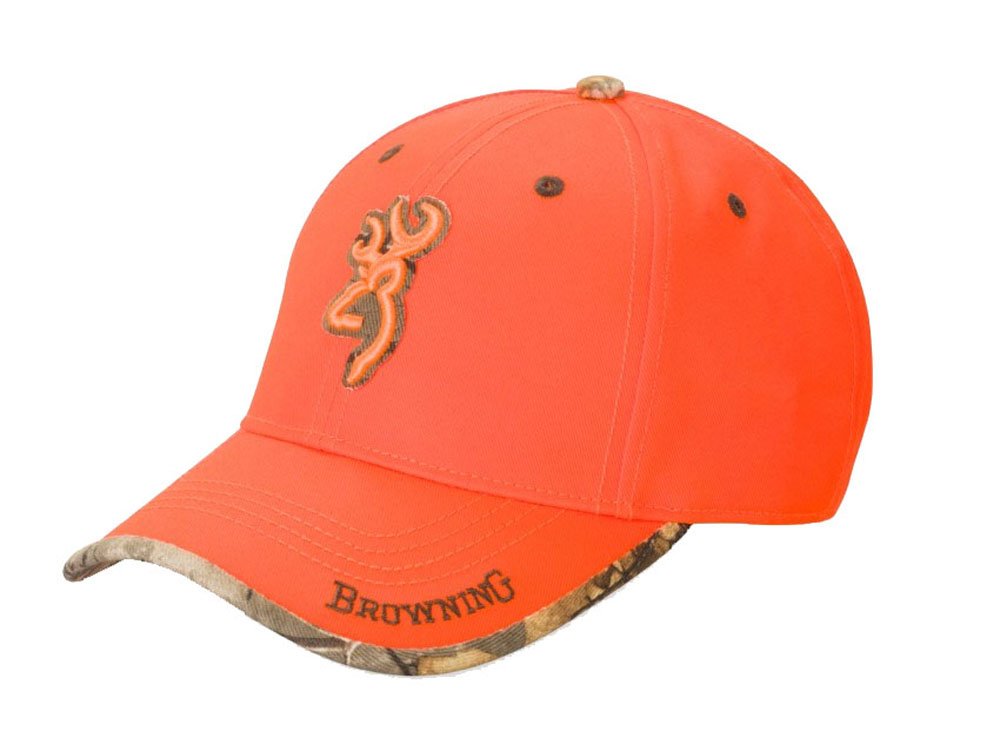 Browning 308380011 Unisex Adult Cap, Orange
