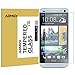 HTC ONE M7 Screen Protector, AOMIDI Tempered Glass Screen Protector for HTC M7, 0.3MM Thickness, 2.5D Round Edge, High Definition, 9H Hardness (CLEAR, 1 Pack)